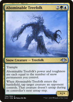 Abominable Treefolk