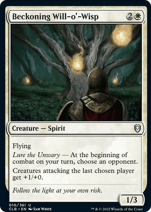 Beckoning Will-o'-Wisp