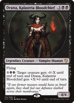 Drana, Kalastria Bloodchief