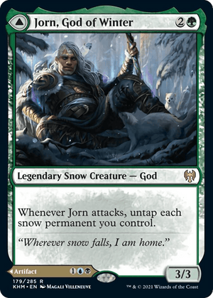 Jorn, God of Winter // Kaldring, the Rimestaff