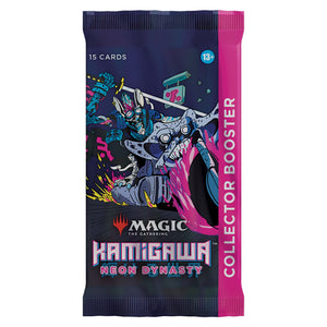 Magic: The Gathering Kamigawa: Neon Dynasty Collector Booster | 15 Magic Cards