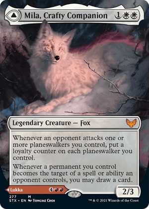 Mila, Crafty Companion // Lukka, Wayward Bonder