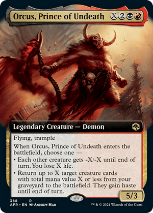 Orcus, Prince of Undeath