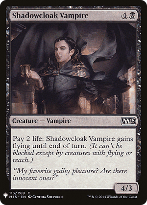 Shadowcloak Vampire