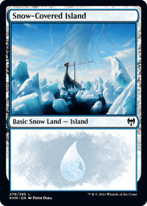 Snow-Covered Island