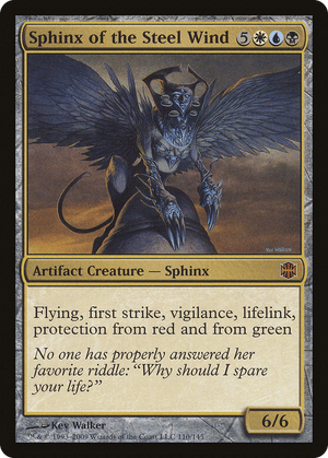 Sphinx of the Steel Wind