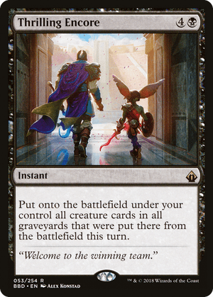 Thrilling Encore