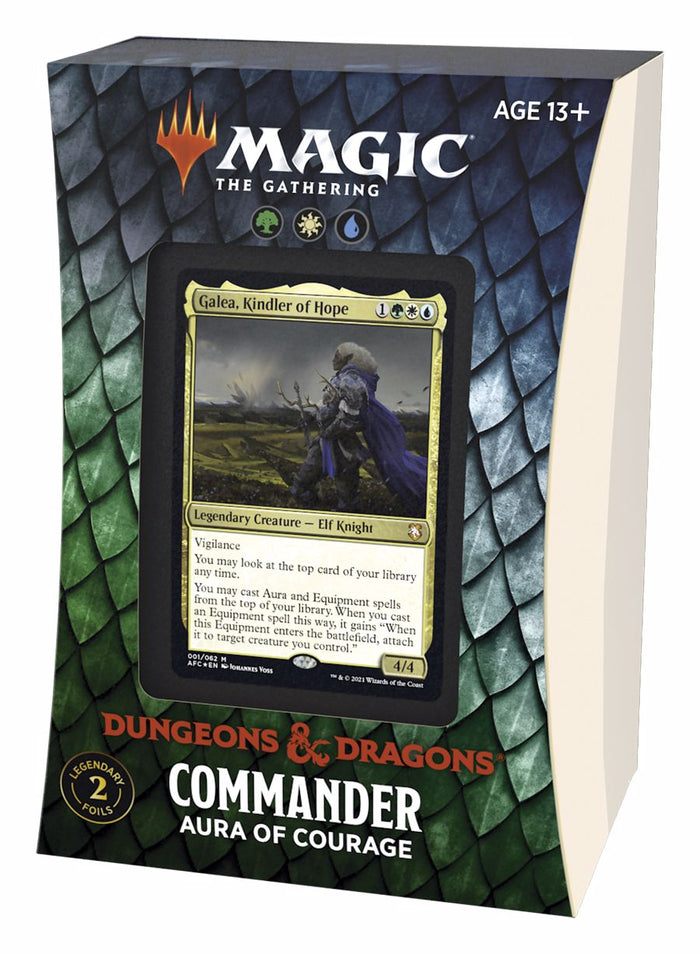 Adventures in the Forgotten Realms Commander Deck - Aura of Courage