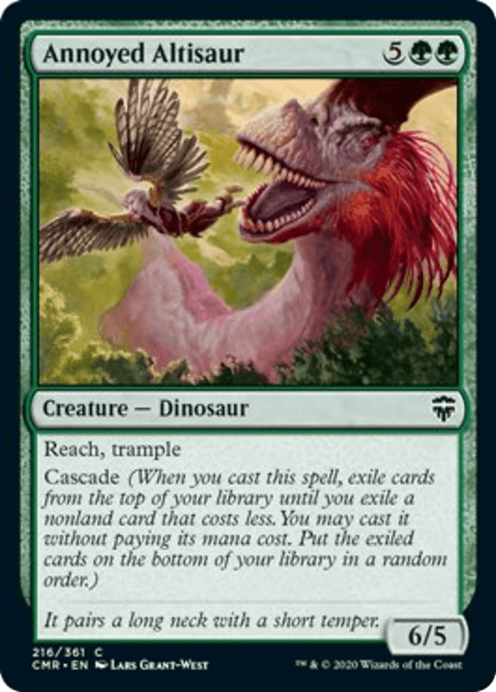 Annoyed Altisaur