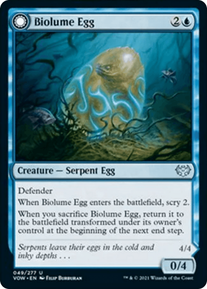 Biolume Egg // Biolume Serpent