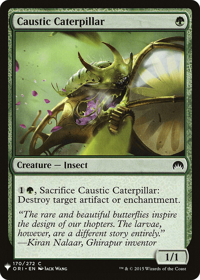 Caustic Caterpillar