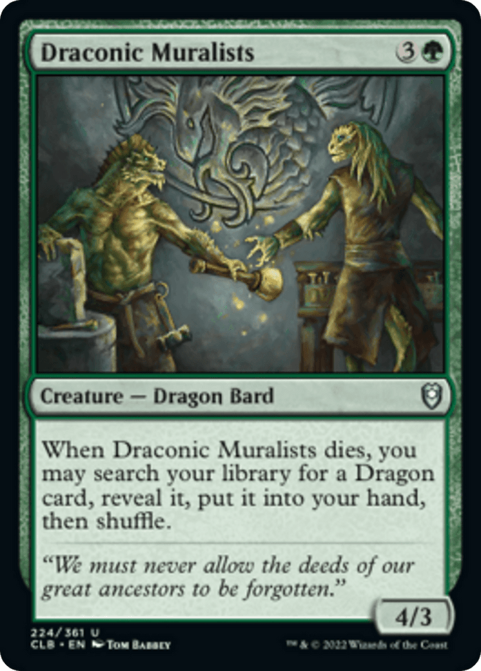 Draconic Muralists