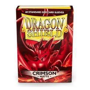 Dragon Shield Matte - Crimson - 60