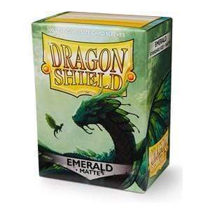 Dragon Shield Matte - Emerald - 100