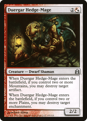 Duergar Hedge-Mage