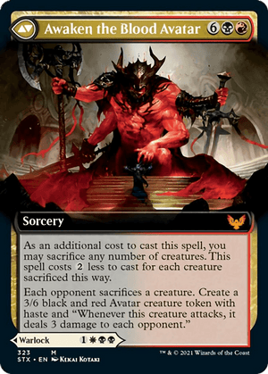 Extus, Oriq Overlord // Awaken the Blood Avatar