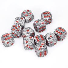 Granite: Speckled D6 Set of 12