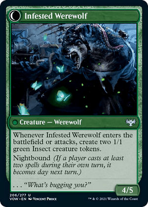 Infestation Expert // Infested Werewolf