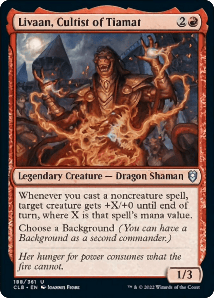 Livaan, Cultist of Tiamat