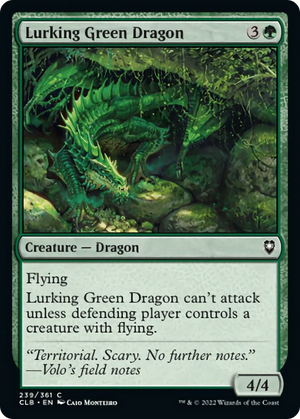 Lurking Green Dragon