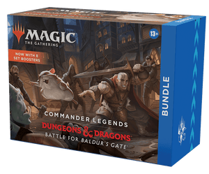 Magic: The Gathering Commander Legends: Battle for Baldur’s Gate Bundle | 8 Set Boosters + Accessories