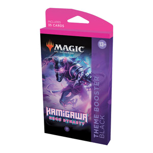 Magic: The Gathering Kamigawa: Neon Dynasty Black Theme Booster (35 Cards)