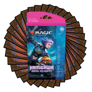 Magic: The Gathering Kamigawa: Neon Dynasty Blue Theme Booster (35 Cards)