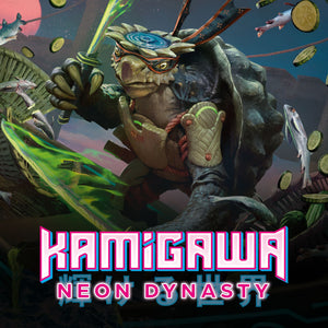 Magic: The Gathering Kamigawa: Neon Dynasty Green Theme Booster (35 Cards)