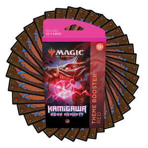 Magic: The Gathering Kamigawa: Neon Dynasty Red Theme Booster (35 Cards)