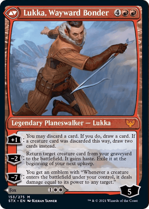 Mila, Crafty Companion // Lukka, Wayward Bonder