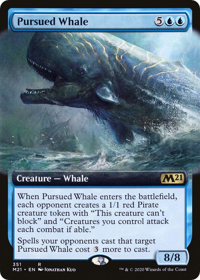 Pursued Whale