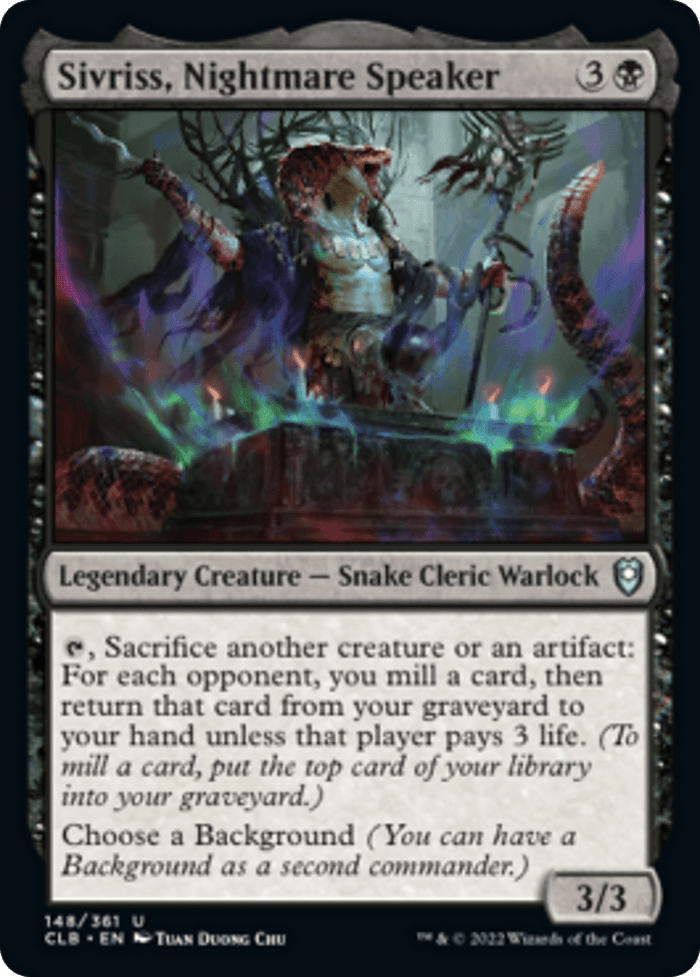 Sivriss, Nightmare Speaker