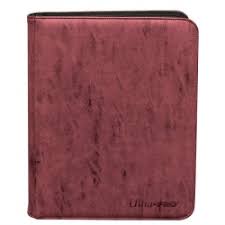 Suede Collection Deck Builder's Playset PRO-Binder- Ruby