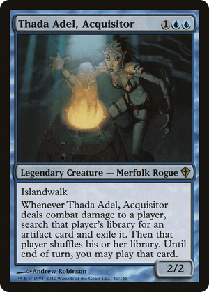 Thada Adel, Acquisitor