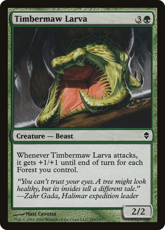 Timbermaw Larva