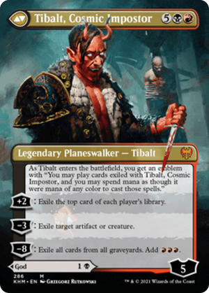 Valki, God of Lies // Tibalt, Cosmic Impostor