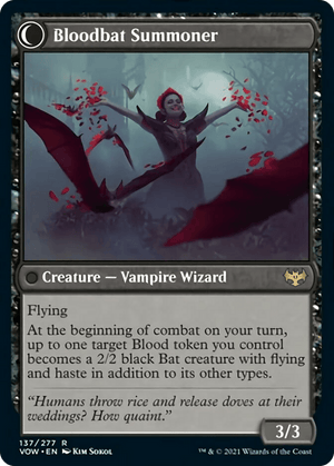 Voldaren Bloodcaster // Bloodbat Summoner