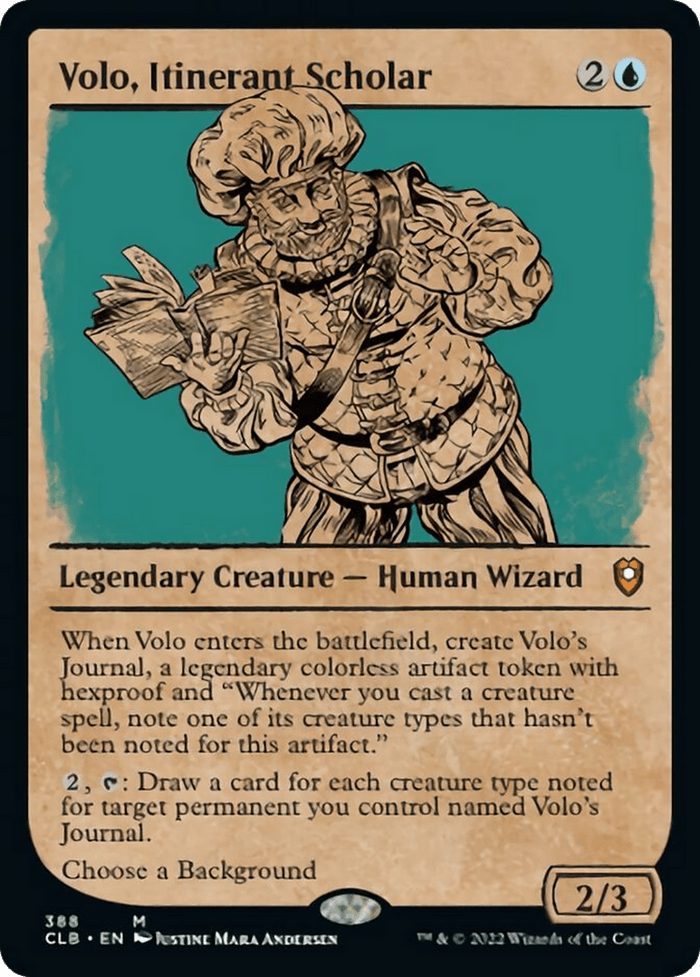 Volo, Itinerant Scholar