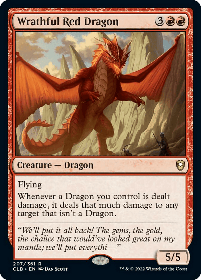 Wrathful Red Dragon