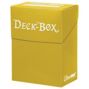 Yellow Deck Box