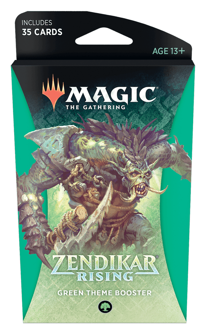 Zendikar Rising Green Theme Booster