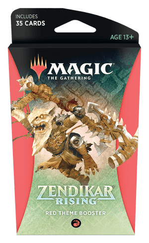 Zendikar Rising Red Theme Booster